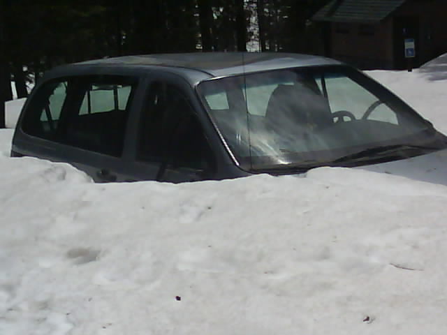 021 Sequoia NP Car Trapped At Campsite For Winter 16th May.jpg